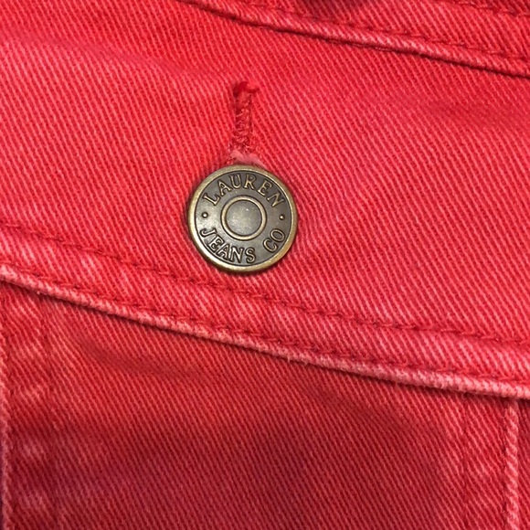 Lauren Jeans Co red jacket - Picture 7 of 10
